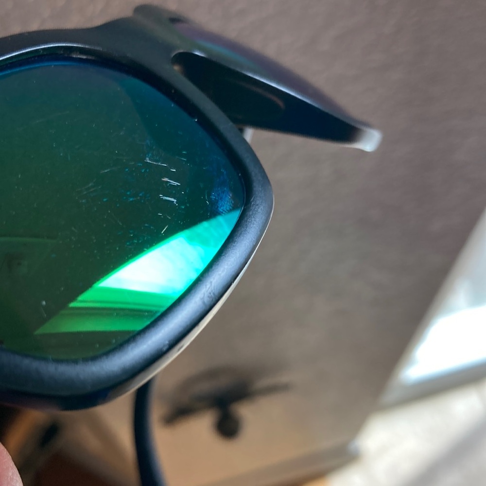 Maui jim mongoose matte blk green polar lens - Picture 4 of 8